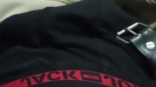 CAUGHT BY OLDER stepbrother TRYING TO JERK OFF EMBARRASSING 🙈🙈