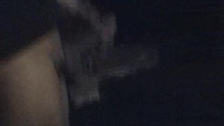 risky public jerkoff naked in the street