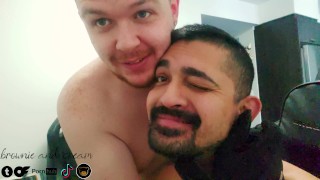 brownie jerked off in love is love pants while watching movie