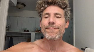 Papi Paul Pixel gets off and licks his cum