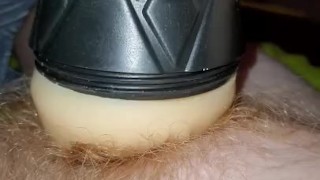 Quick creampie for my fleshlight