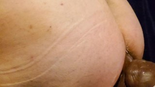 Fucking myself with a Large Bad Dragon Stan