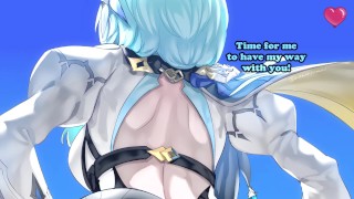 HENTAI JOI - EULA SMOTHERS YOU WITH HER BIG ASS! (GENSHIN IMPACT) (FEMDOM, FACESITTING, BREATHPLAY)