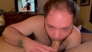 INN LEATHER blowjob. 