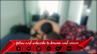 ❤️Happy Valentine's Day💕 everyone, enjoy brownie and cream's triple treat💖