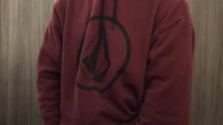 Public toilet jerk off