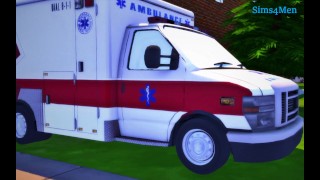 The doctor checked WHOLE my body - SIMS 4