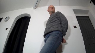 Kudoslong posing for the camera as he strips to his briefs and wanks