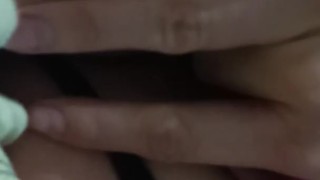 I Found my stepsister touching her pussy