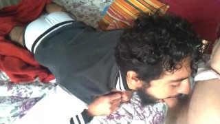 UNCUT DICK, BEAR, BEARDED, BLOWJOB