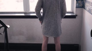 BIG DICK CAUGHT CRUISING MASTURBATING IN HOTEL HALLWAY - NAKED IN HOTEL HALLWAY GOT CAUGHT 'NJ