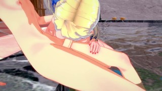 Lucy Heartfilia gives you a BLOWJOB Hentai Fairy Tail