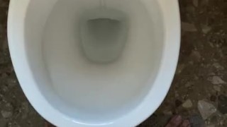 Asian Boy Pissing