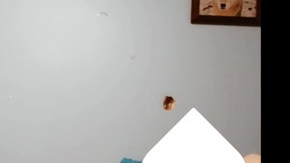 Gay bottom fuck self with self fucking toy