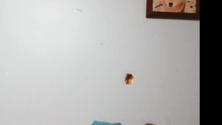 Gay bottom fuck self with self fucking toy