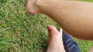 Sniff my sweaty feet after a long hike