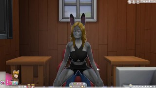 Wolf and Bunny Sims 4 Furry EP. 2