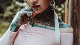 My fan art - More clips on my Tiktok: Anuskatzz / SFW tattoo ink paint painting inked tattoos model