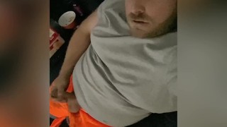 Dirty & Horny Tradie Danny Wyatt, gets verbal during a filthy wank for OnlyFans