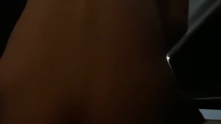 Twink moans riding a big blue toy