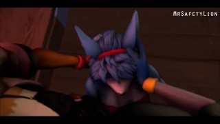 MrSafetyLion Official - Sly Cooper x Carmelita Fox x Krystal