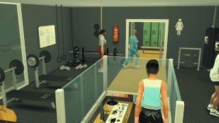 Sims 4. GYM «Flex nutt». Part 2 - Quid pro quo