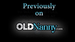 OMAHOTEL Naked Grandma Joined Bath And Threesome Sex