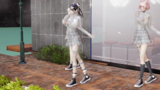 【Girls' Dancer】Shuffle Dance - Ryoko/Reika/Susu