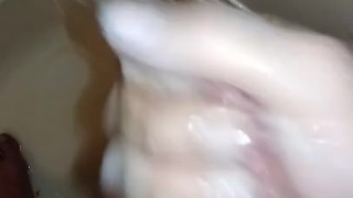 Shower masturbating 