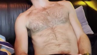 Hot guy comes all over the place