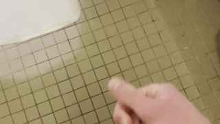 Almost Caught Jerking in College Dorm Shower