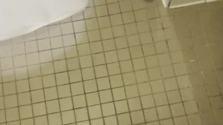 Almost Caught Jerking in College Dorm Shower