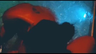 Hot tub cocksucker deepthroats like a pro