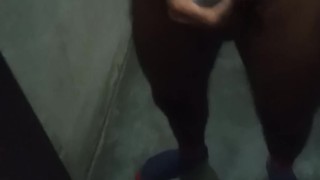 Masturbation in mirror