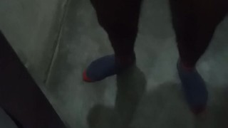 Masturbation in mirror