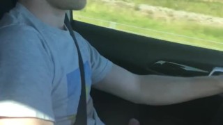 Edging On The Road In Public (Full)