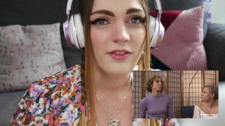 Carly Rae Summers reacts to Wild Lesbian Squirting Orgy X Ersties