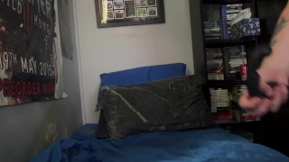 Bisexual Australian spreads ass and uses a prostate vibrator