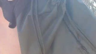 I walk naked in the forest