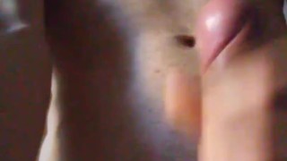 CLOSE UP OF MY DICK AND MY CUM