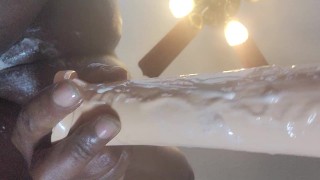 12 inches up close, very creamy