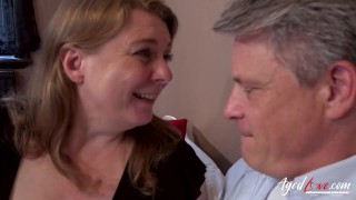 AGEDLOVE Busty Lady Rachel And Horny Guys Cheffie Shot and Marc Kaye