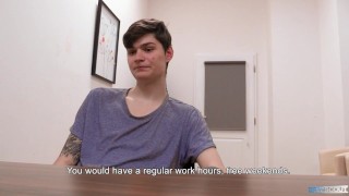 BigStr - Jakob Is Very Lazy & Doesn't Like Working So He Blows His Future Boss' Cock To Get The Job