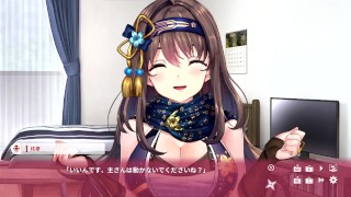 【R18版女忍者エロゲーNinNinDays2動画13】動くHシーン ナースコス鈴蘭,桔梗ちゃんにダブル手コキで抜いてもらう！(くノ一 ニンニンデイズ2実況プレイ ninja Hentai game)