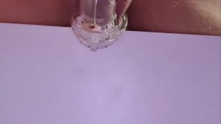 Fuck machine anal orgasm