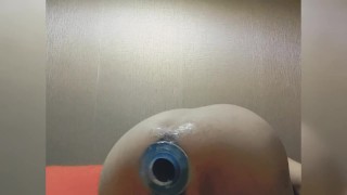 中空8.5肛塞 充气 灌注润滑液