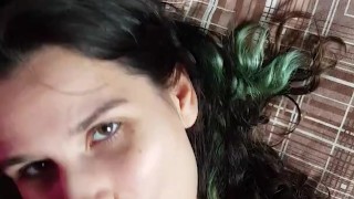 Fucked Step Sister In Mouth, Takes Cum On Face