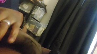 Big black dick jerking 