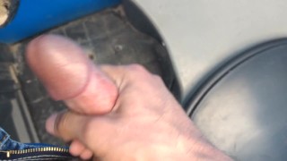 Gay paja amateur en letrina