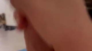 I try edging myself but instead I cum twice!